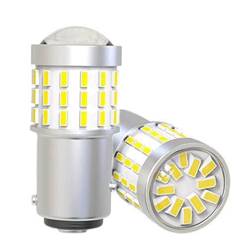 

Autart S25 Double 1157 BAY15D P21/5W стоп-сигнал лампа стоп-сигнала указатель поворота светодиодный фонарь комплект из 2 24 В 12 В супер яркий белый светодиодный фонарь комплект