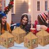 Christmas Decorative Hollow Gift Box For Festival And Party Packaging Candy