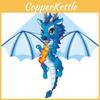 Flying Dragon Kite With Grid Cloth Material For Outdoor Recreation And Gift