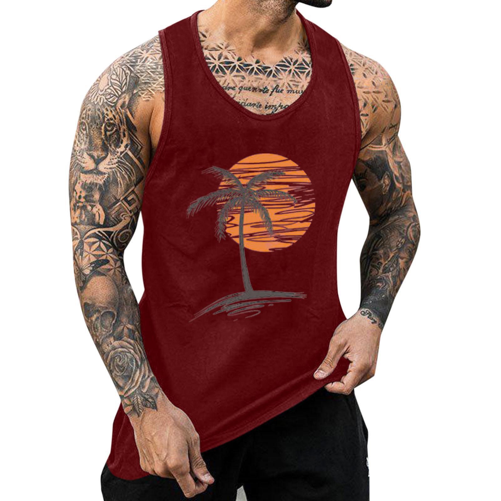 1Pcs Men s 3D Digital Printing Loose-Fitting Casual T-shirt Sports T-shirt S