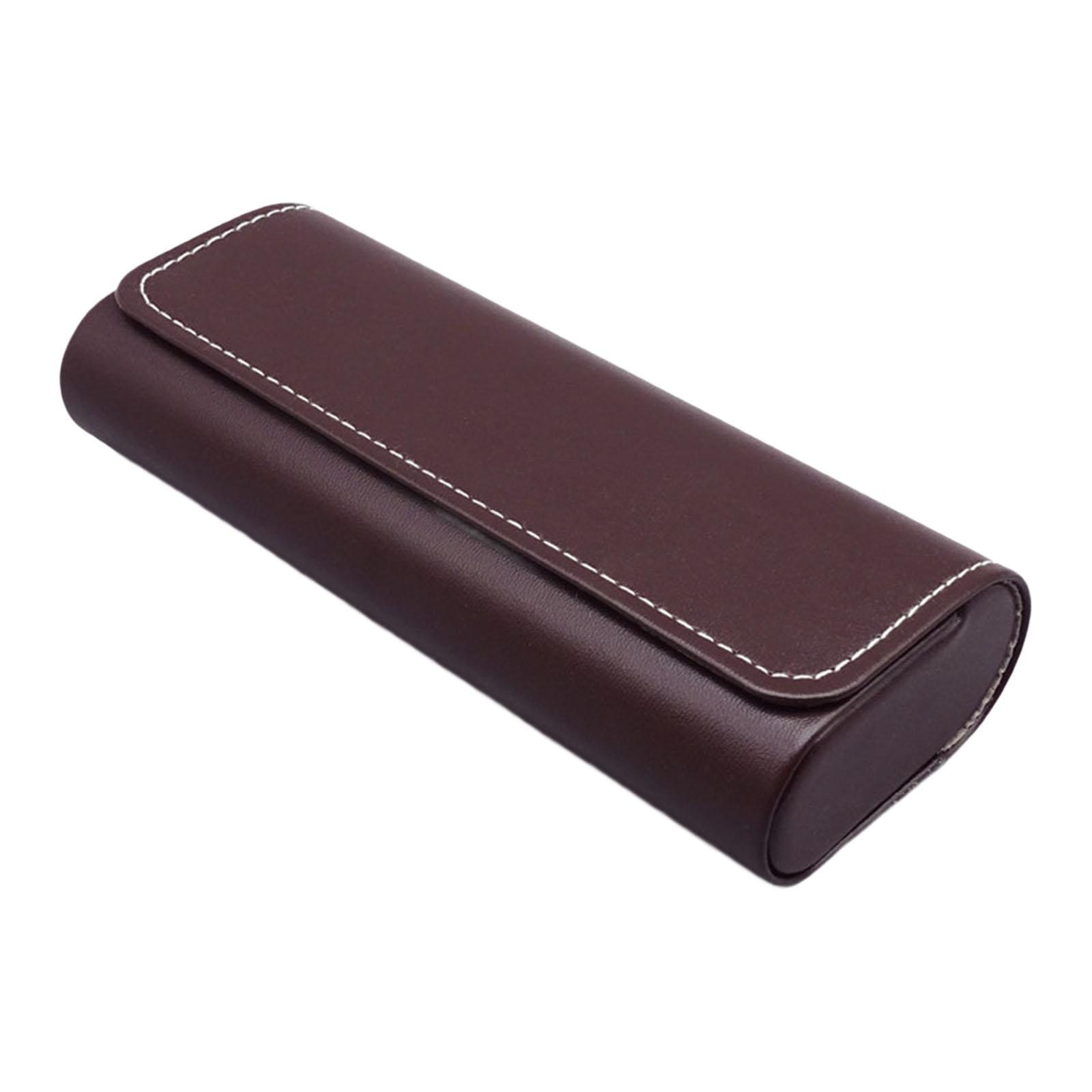 

Eyeglasses Box Dustproof Display Case Lightweight Storage Box Glasses Case кофейный