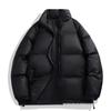 Men's Winter Stand Collar Lightweight Down Jacket - 50% White Duck Down, Japanese Trendy Style