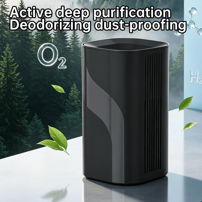 Xiaomi Mini Desktop Air Purifier Portable HEPA Filter Air Cleaner Freshener Odor Remover Night Light for Home Office