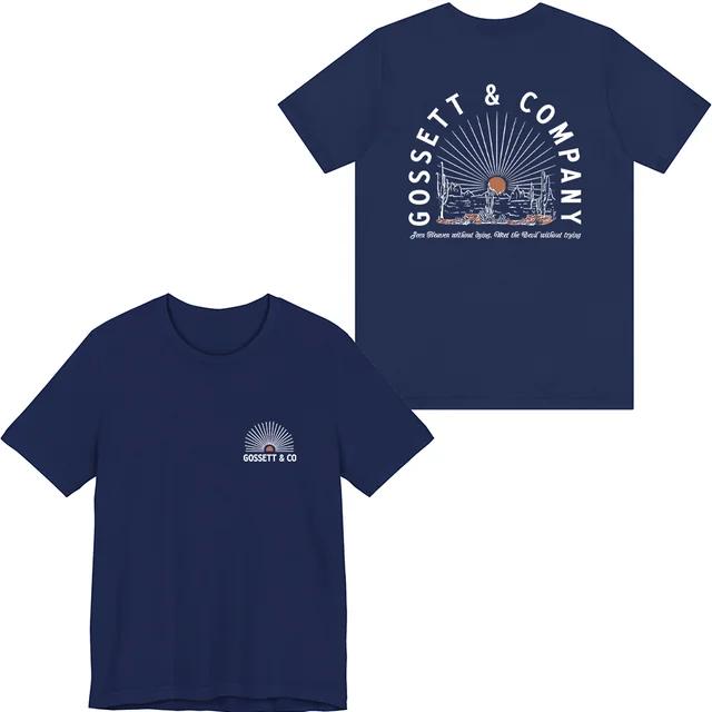 

Dylan Gossett Merch Sunset Tshirt Fashion Unisex Shirt Short Sleeve Casual Graphic Tee 4XL