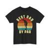 Golfer Shirt, Best Dad By Par Golf T-shirt, Golfing Dad Shirt, Sports Lovers Tee
