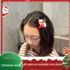 Children's Santa Claus Cartoon Hair Clips: Christmas Accessories for Kindergarten Girls