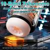 Automatic Sucking Telescopic Male Masturbator Heating 3D Textured Penis Pump Sex Machine 10 Thrusting Modes Adult Toy for Men