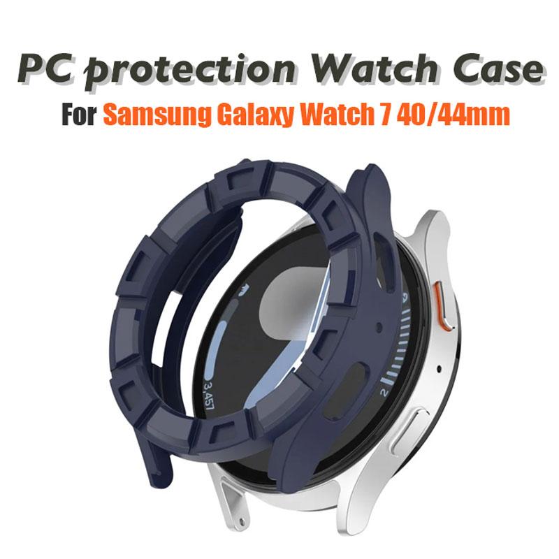 Funda Protectora de TPU para Samsung Galaxy Watch 7 40mm 44mm Smartwatch 7 Funda de Silicona Para Galaxy 7 Protector de Parachoques