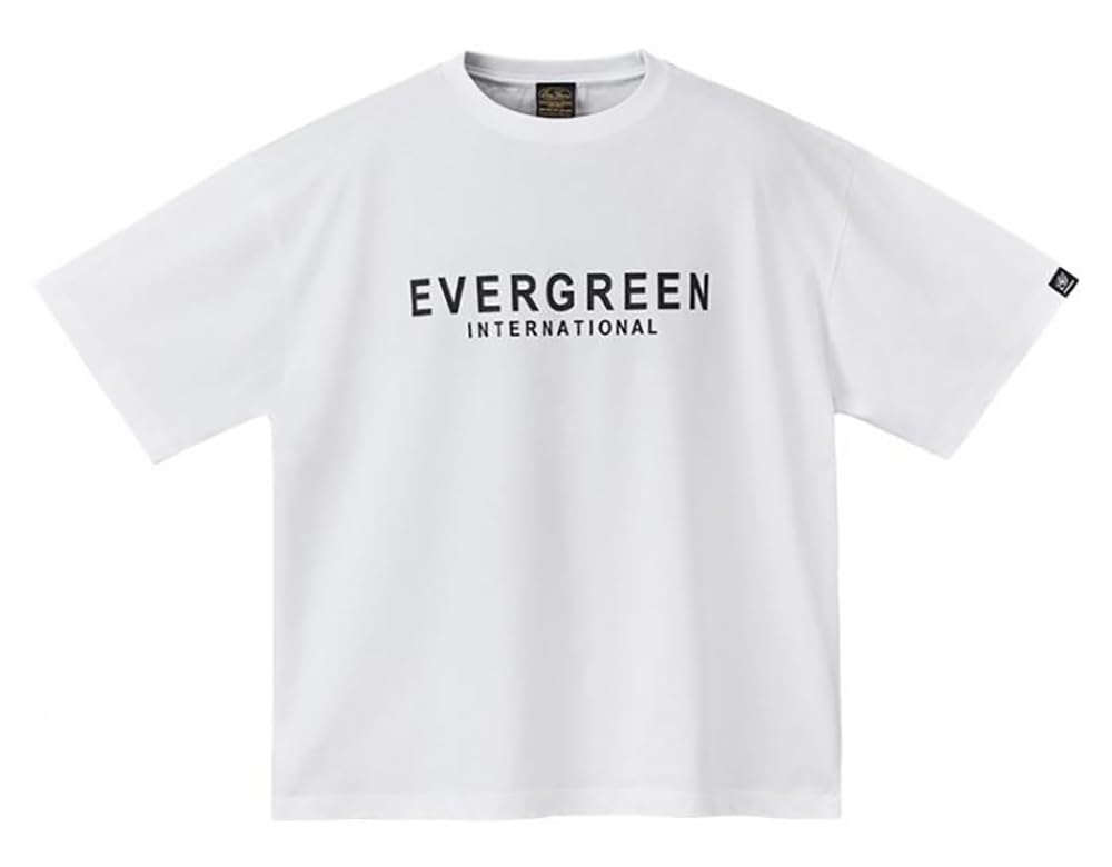 EVERGREEN Boxy Silhouette Size White EG T-Shirt S 8300₽