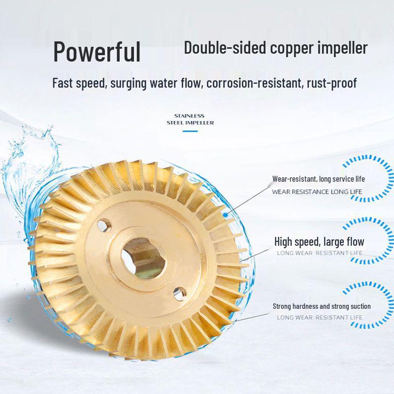 220V Smart Automatic High-Rise Booster Pump for Household Tap and Water Heater