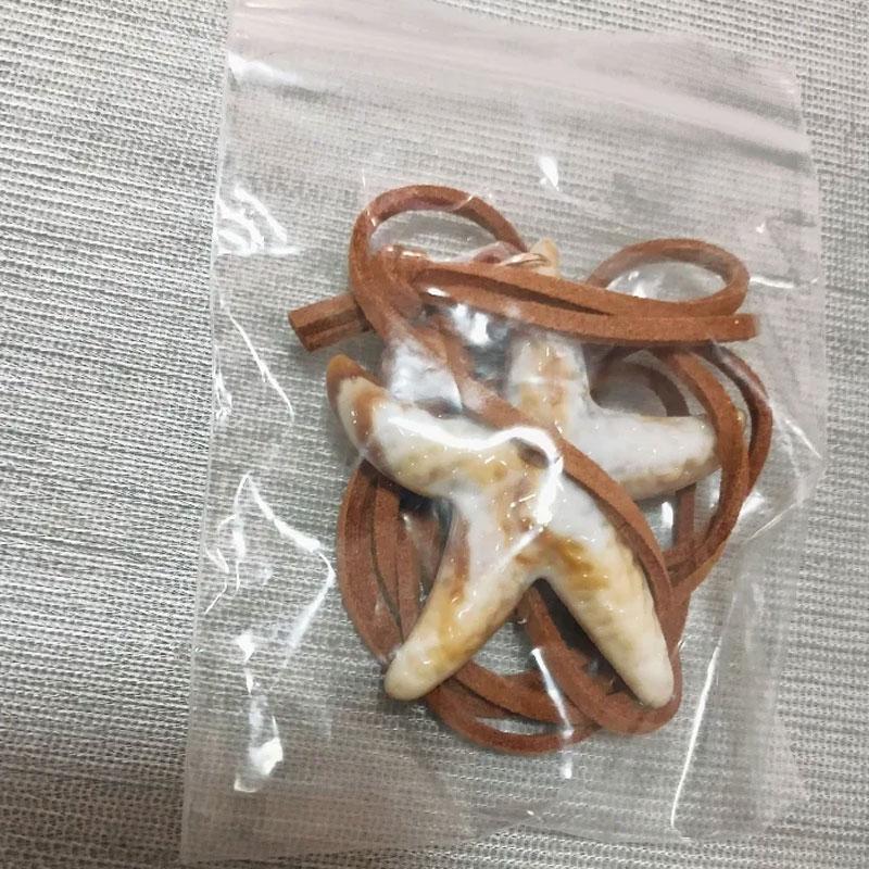 Women Long Neck-hanging Starfish Necklace Seaside Holiday Adjustable Rope Chains Starfish Pendant Necklaces