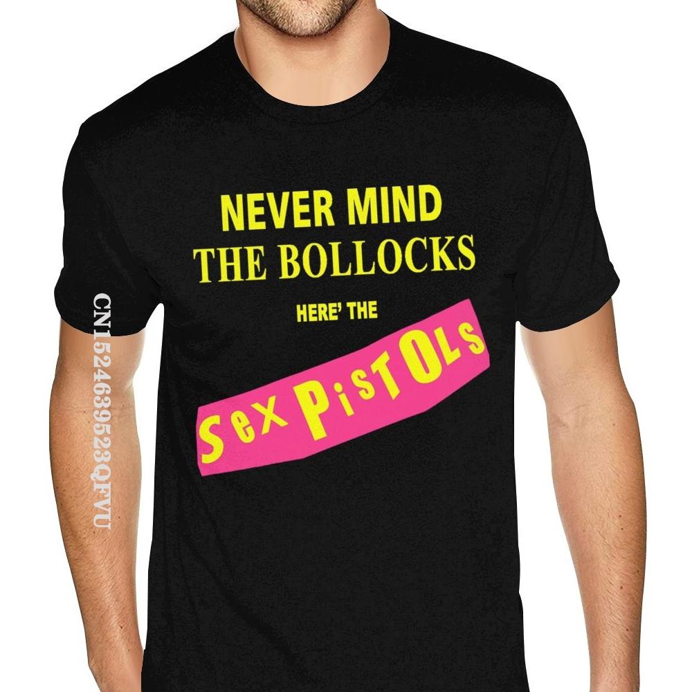 Classic Sex Pistols Never Mind The Bollocks Tee Shirt Men Streetwear Fashion Custom Oversized Anime Tshirt Men