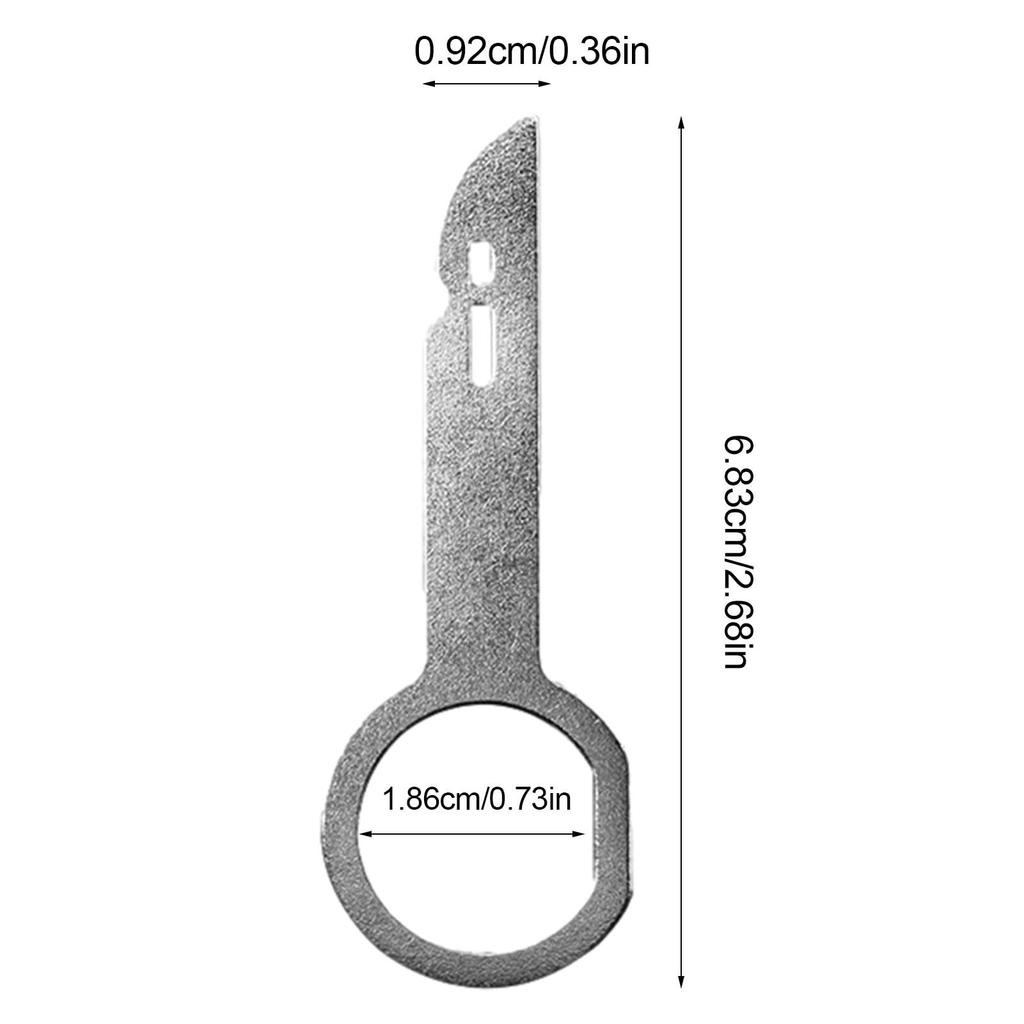 Klucz do demontażu radia, Zestaw narzędzi do demontażu radia samochodowego | 4 sztuki Car Audio
