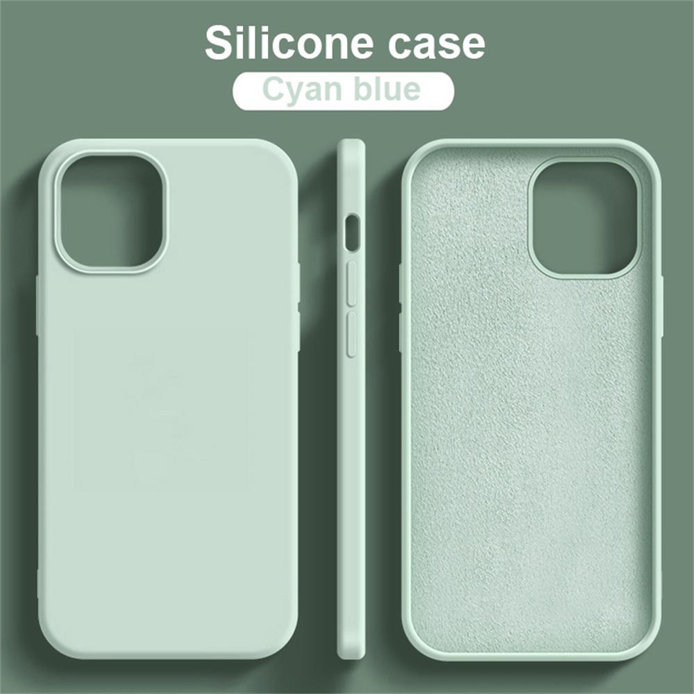 Simple Solid Color Phone Case For iPhone 16 Pro Max 15 14 11 12 13 Pro Max 12 16 Pro  Shockproof Cover