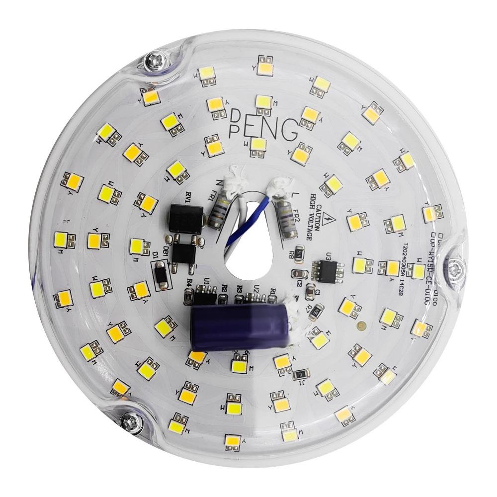 4inch Ceiling Fan LED Light 3CCT LED Ceiling Fan Retrofit Kit  Flush Mount