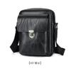 Men's Genuine Leather Shoulder Bag Soft Top Layer Cowhide Casual Simple Crossbody Light Luxury Brand