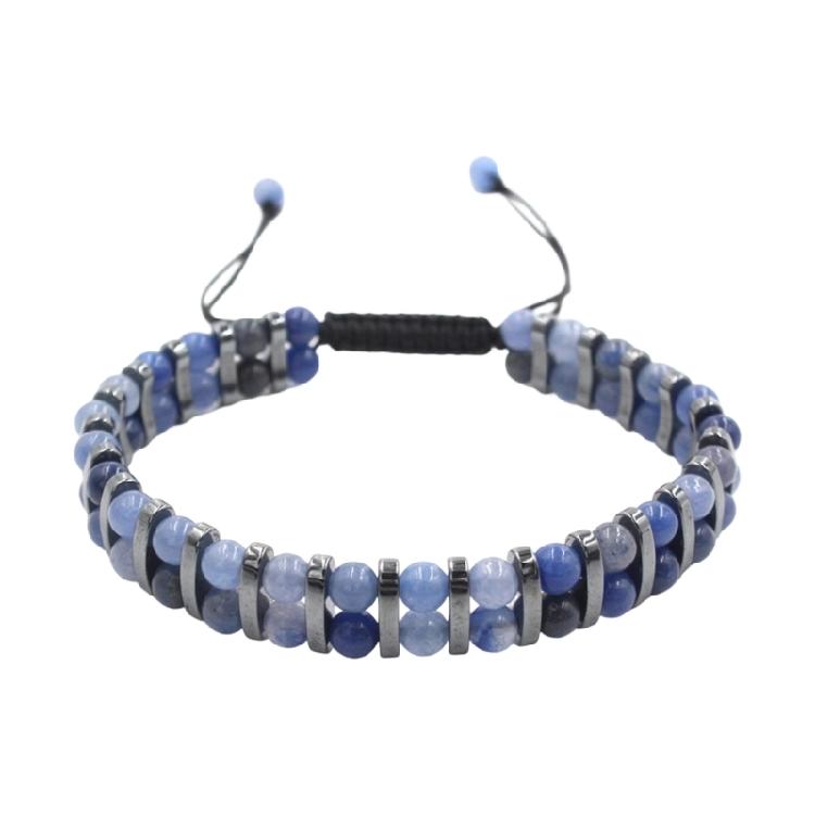 Unique Handcrafted Beaded Stretch Bracelet With Mixed Crystals Delicate Wristband For Protections And Wellness