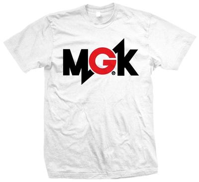 Details About Fashion Machine Gun Kelly Music Mgk Logo Unisex T-shirt White