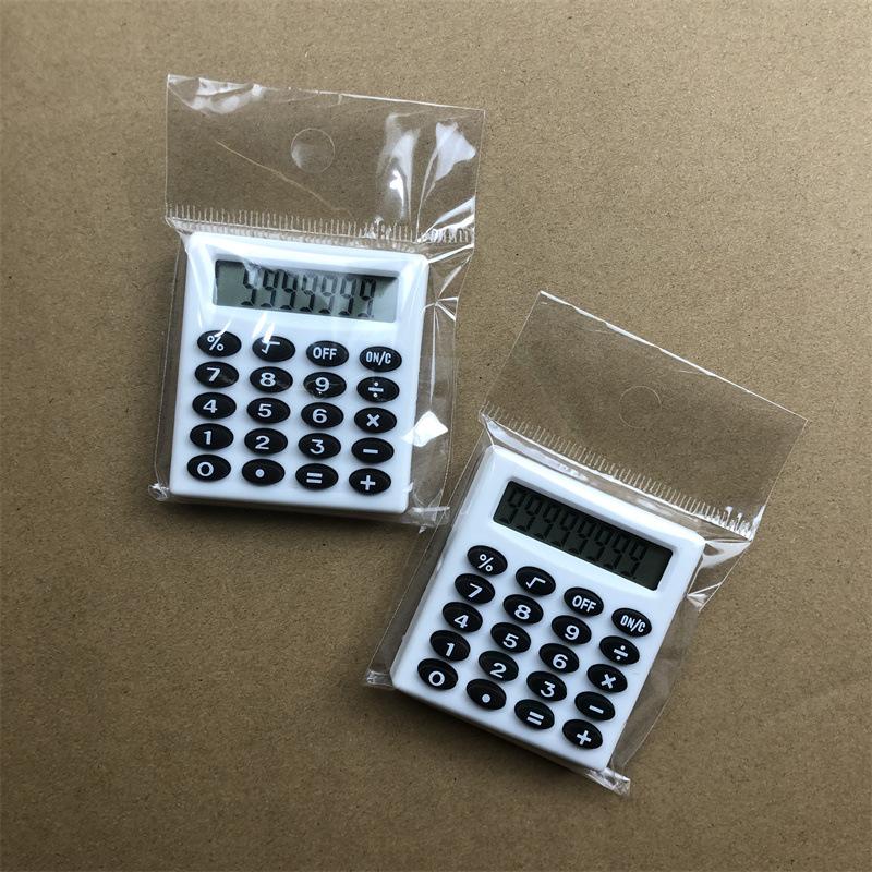 1Pcs Boutique Stationery Small Square Calculator Personalized Mini Candy Color School and Office Electronics Creative Calculator