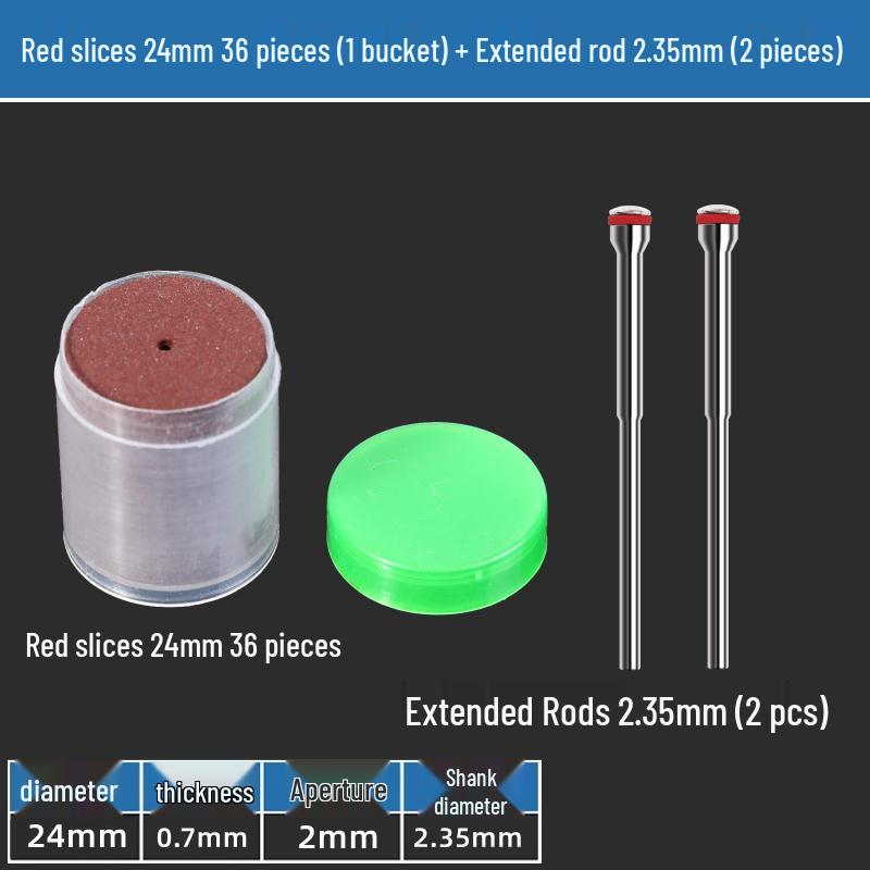 Small Resin Cutting Disc for Metal - Double Mesh Saw Blade & Mini Grinding Wheel