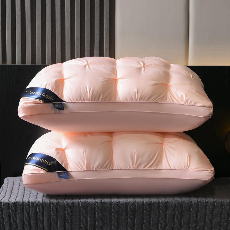 

Подушка 48x74см Подушка Core Pair Home Deep Sleep Neck Подушка Non-Clapping High Подушка 48*74cm