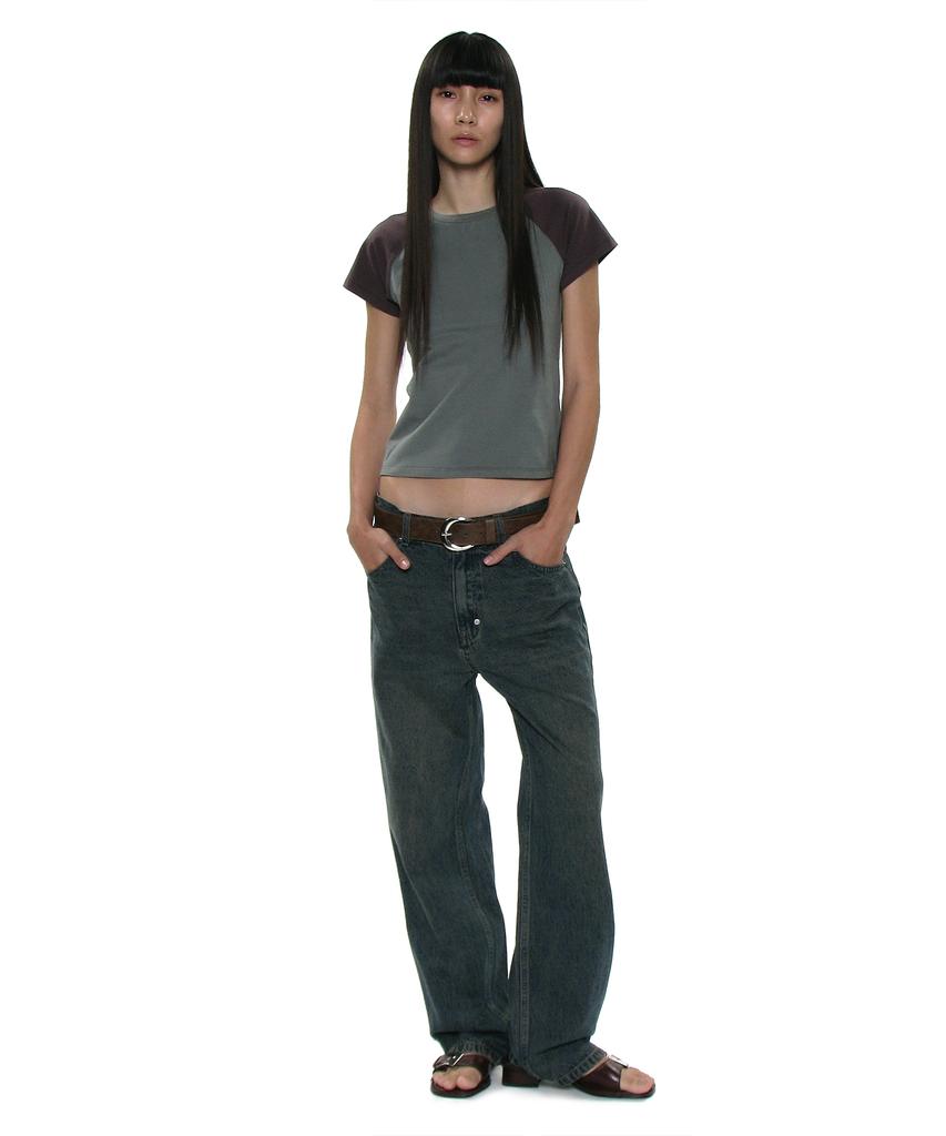 PARTIMENTO WOMEN Pwc Colorblock Fitted Everyday Tea_Forest