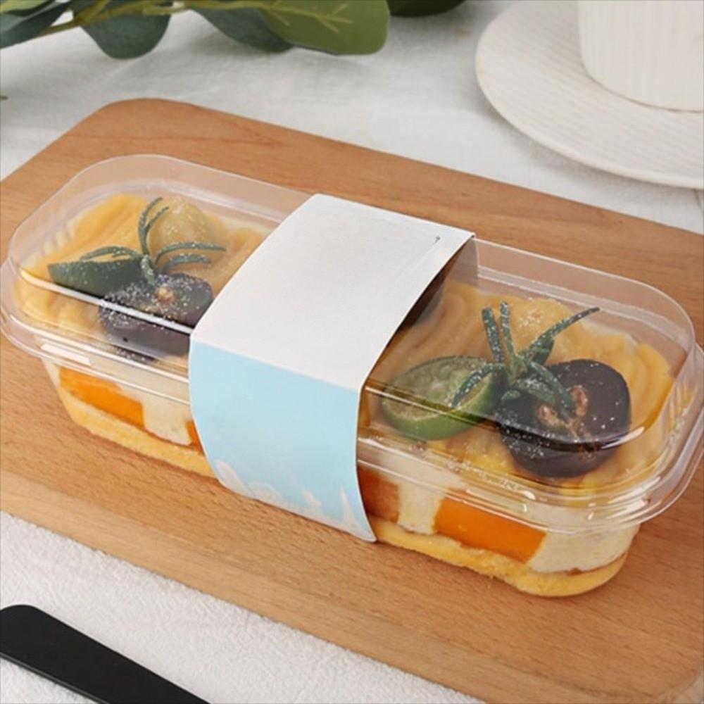 Cake Container Mousse Dessert Box With Lid Disposable Acrylic Food Cake Cup  Ice Cream