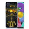 America Route 66 Phone Case For Samsung Galaxy A52 A32 A22 A12 A02S A50S A30S A51 A31 AA71 Note 20 Ultra 10 S10 Plus Galaxy A52