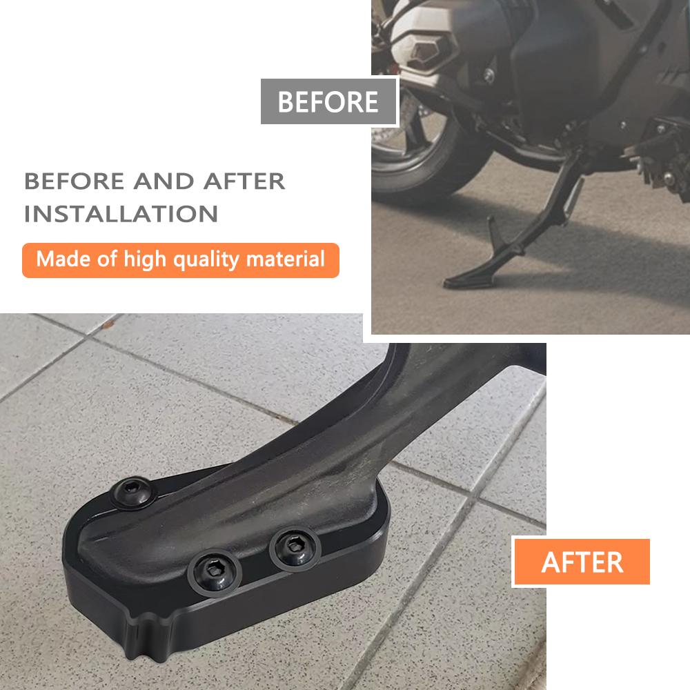 For BMW R1300 RT R 1300 RT R 1300RT Side Stand Enlargement Motorcycle Accessories Aluminum Extension Kickstand Pad R1300RT 2025