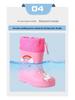 Cartoon Kids' Waterproof Non-Slip Rubber Rain Boots for Toddlers & Children