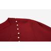 Plus Size T-shirt Women's Beaded Square Neck Blouse Spring Summer Loose Short-sleeved T-shirt Knitwear
