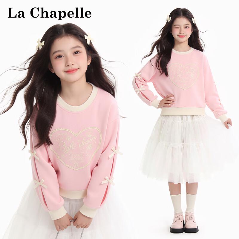 La Chapelle Girls  Bowknot Sweatshirt 140