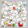50-Pack Chiikawa Bear Stickers: Cute, Waterproof Cartoon Decorations for Phones & Computers