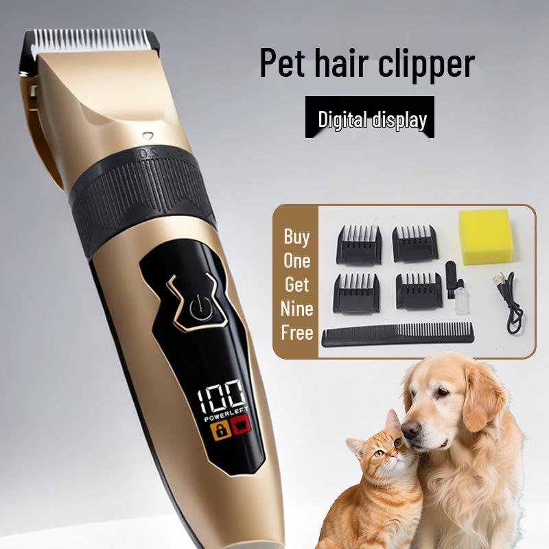 Portable Pet Hair Clipper & Groomer for Cats and Dogs - Special Household Trimmer for Pets and Humans