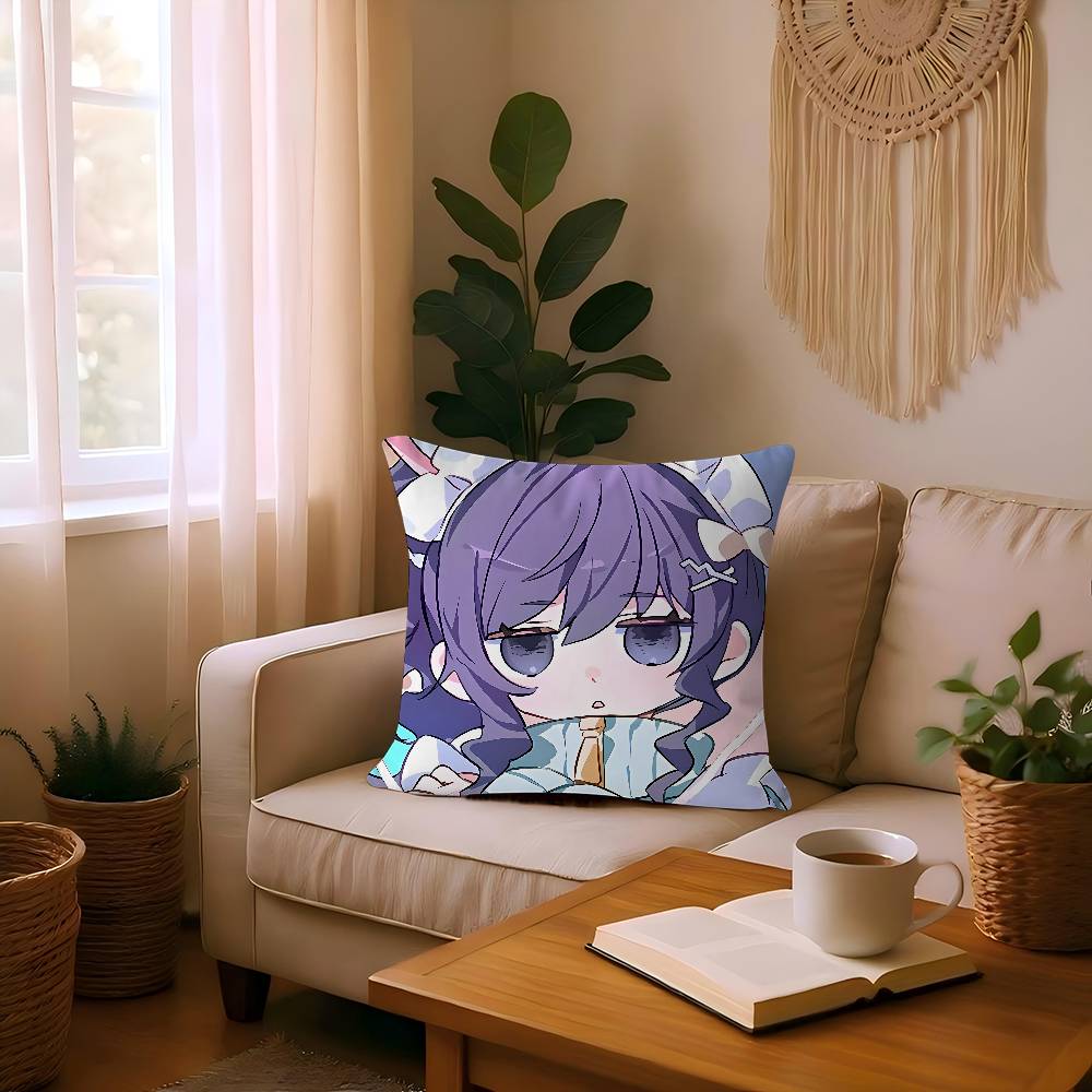 A-Asahina M-Mafuyu Cushion Cover Car Throw Pillow Case For Sofa Car Christmas Gift 40x40cm 45x45cm