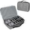 Removable Partitions Glasses Organizer Adjustable Slot Sunglass Storage Pouch