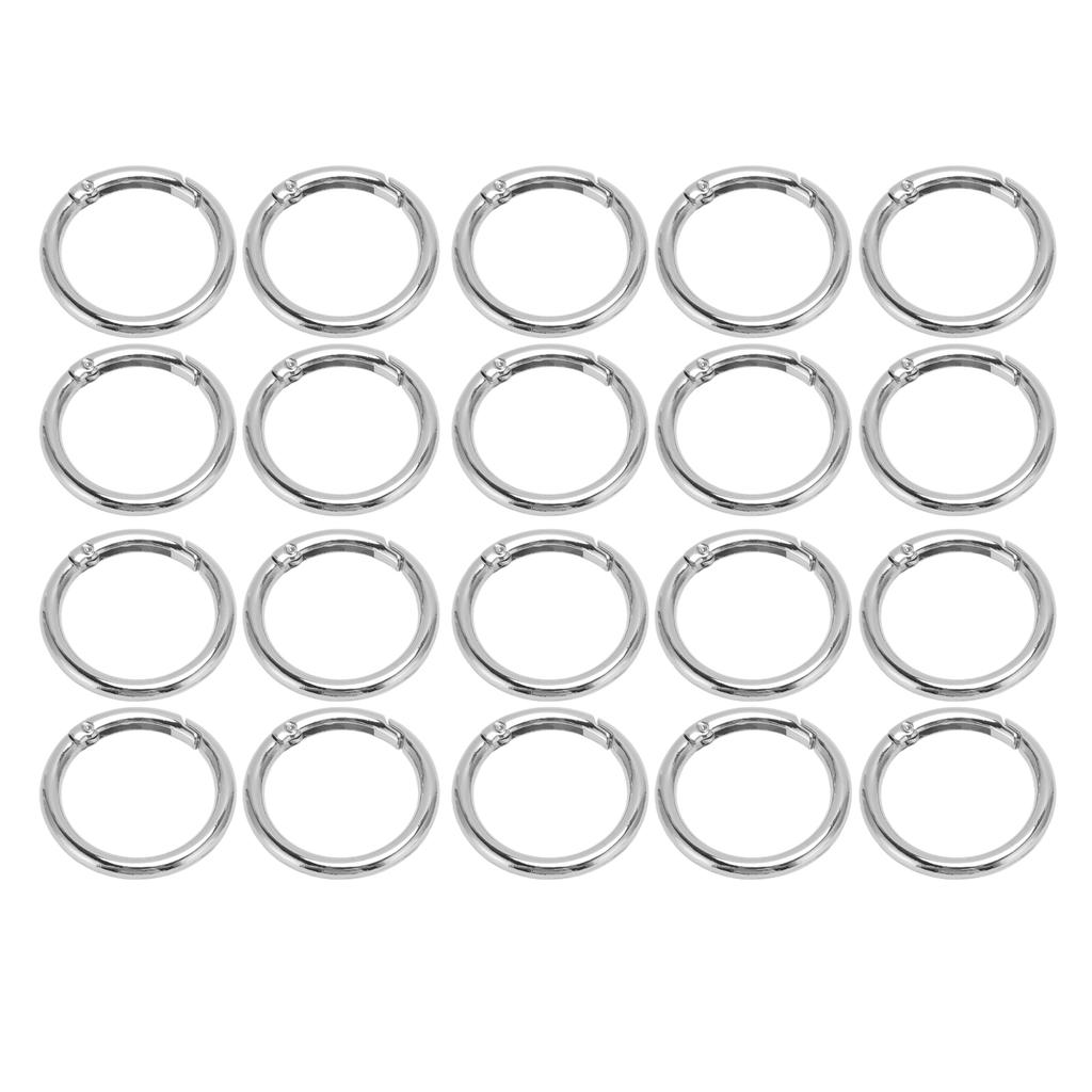 20Pcs    O  S 1.57in Diameter 0.2in Thick Strong Copper Secure Closure    Buckles for Purse Bag Jewelry