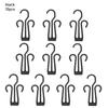 Portable Durable 10 Pcs Shelf Hanger Plastic Shoes Drying Hooks Hanger Slipper