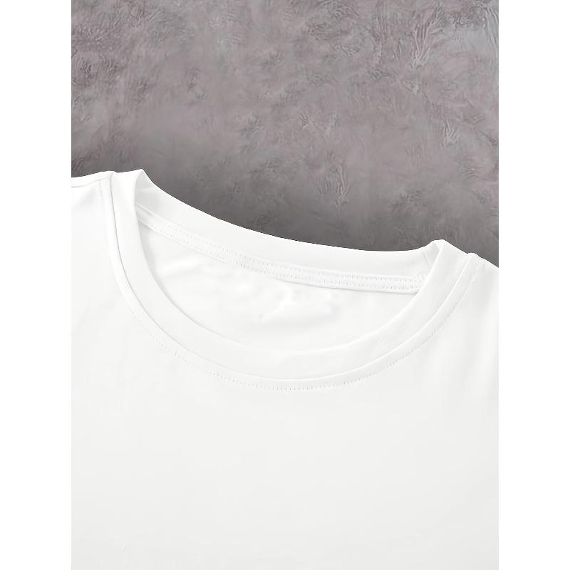 Europäische Größen Herren Freizeit Grafik T-Shirt