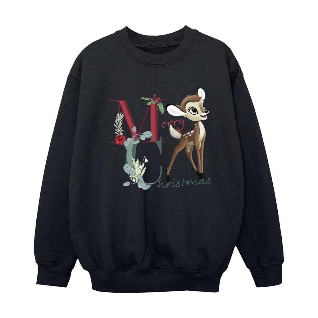 Bambi Girls Merry Christmas Sweatshirt