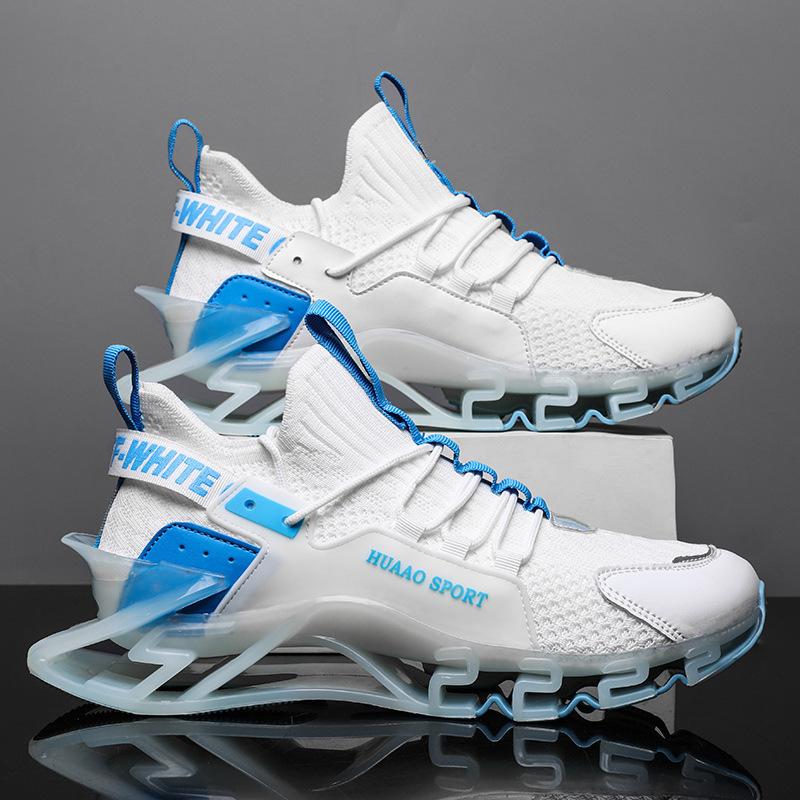 

Весна Новая Мужская Обувь Повседневная Спортивная Обувь Мужская Беговая Обувь Летящая Сетка Большая Мужская Обувь 46