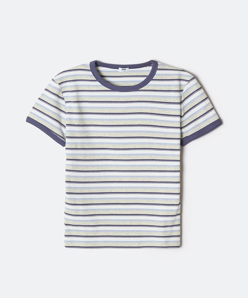 Seupao Multi Stripe Short Sleeve Tee_Sprsg24G01