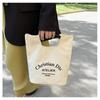 Large Capacity Canvas Lunch Bag - Versatile Bento, Makeup & Office Tote