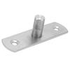 Door Pivot Hinge 201 Stainless Steel Glass Doors Hinge Furniture Hardware Accessory