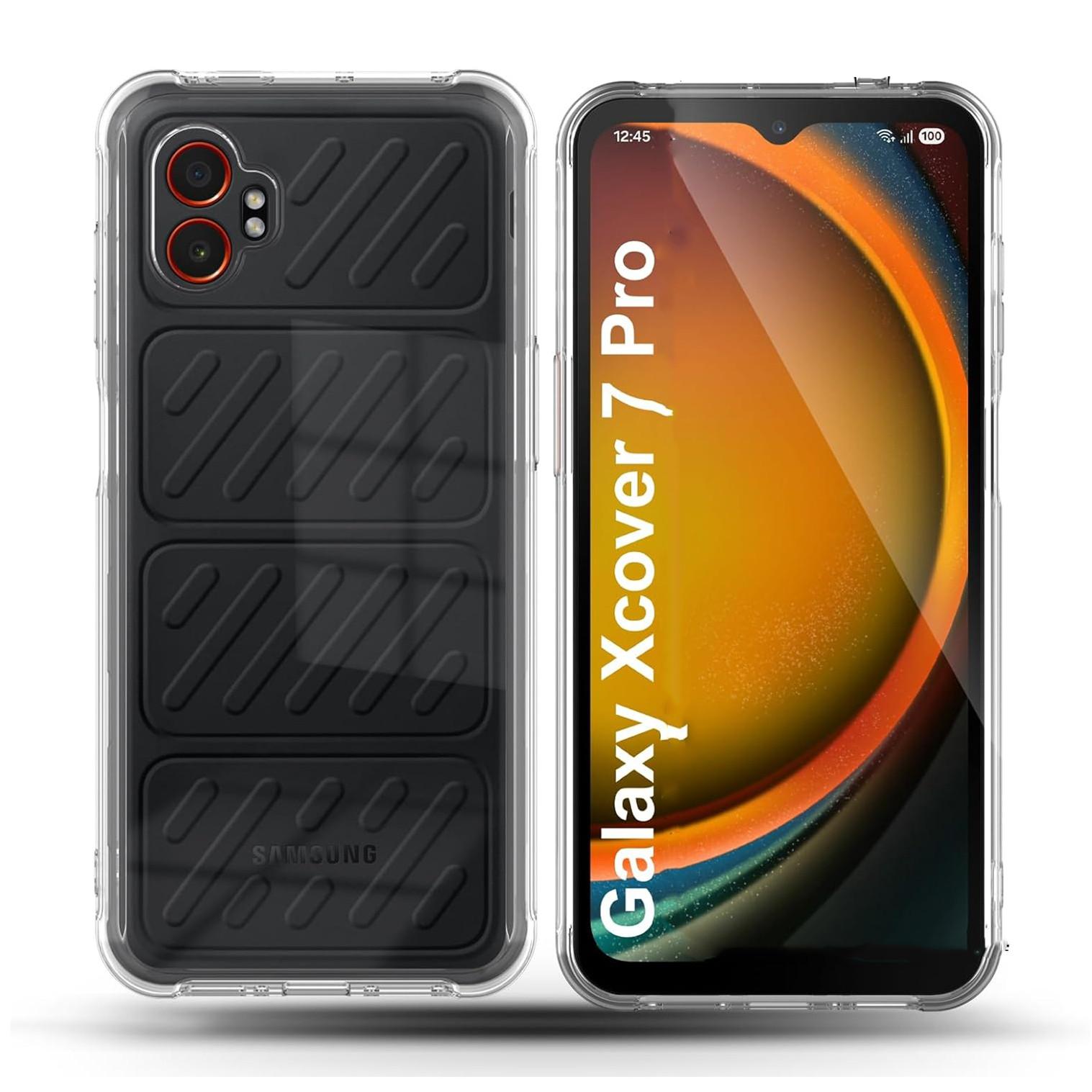 

Shockproof Airbag TPU Case for Samsung Galaxy Xcover7 Pro Xcover 7 Protective Cover Transparent Capa Fundas Coque Galaxy XCover7