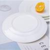 Taisun Ceramic White 10-inch Dinner Plates