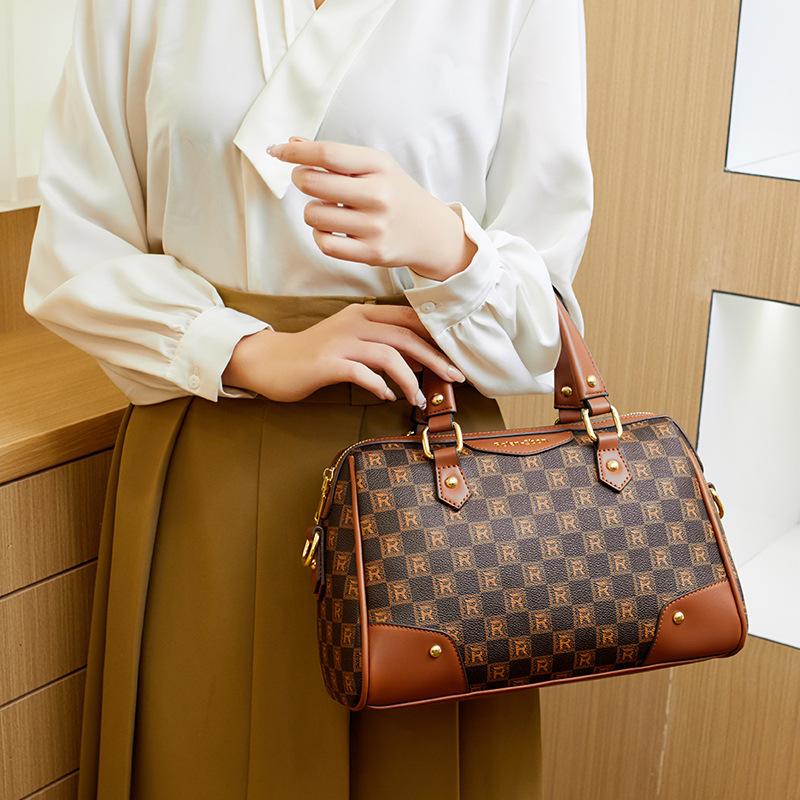 Light Luxury  Simple and Fashionable  Versatile Large Capacity Shoulder Bag  Printed Crossbody Bag  Handbag  Women's Bag