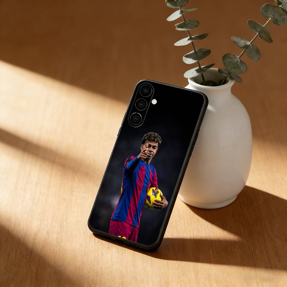 Football 19 L-Lamine Y-Yamal  Phone Case For Samsung Galaxy A20,21s,22,31,32,52,53,72,73,80,91 Soft Black Shell