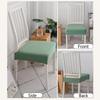 Washable Stretch Chair Seat Covers Solid Colors Spandex Chair Covers  Dining Room