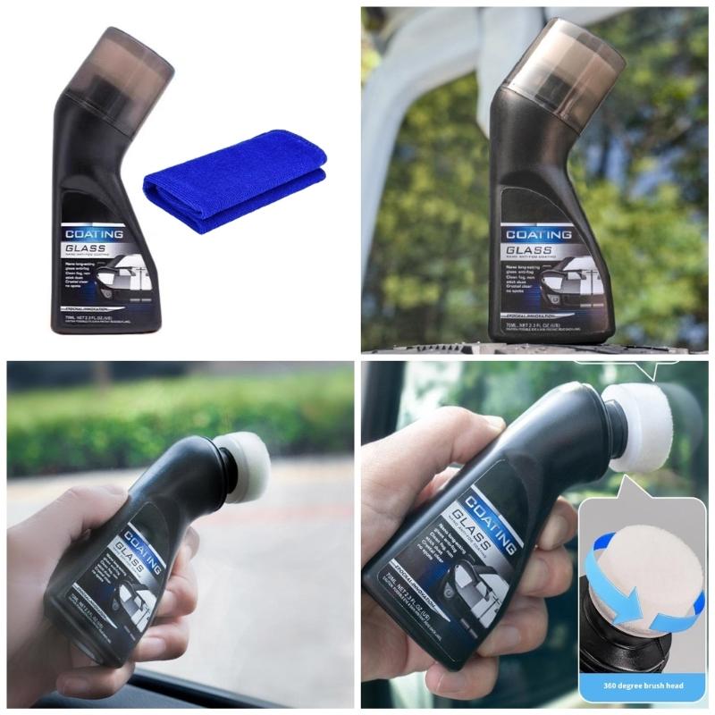 Anti Fog Coating Car Windshield Treatments 70ml for Automotive Glass & Helmets Visors Ensures Clear View In Wet Weather